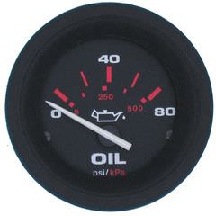 Amega Oil Pressure Gauges 0 to 80 psi